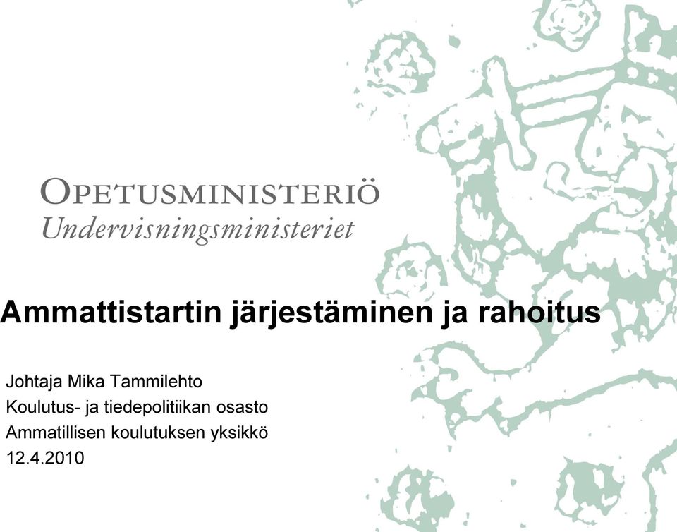 Koulutus- ja tiedepolitiikan osasto