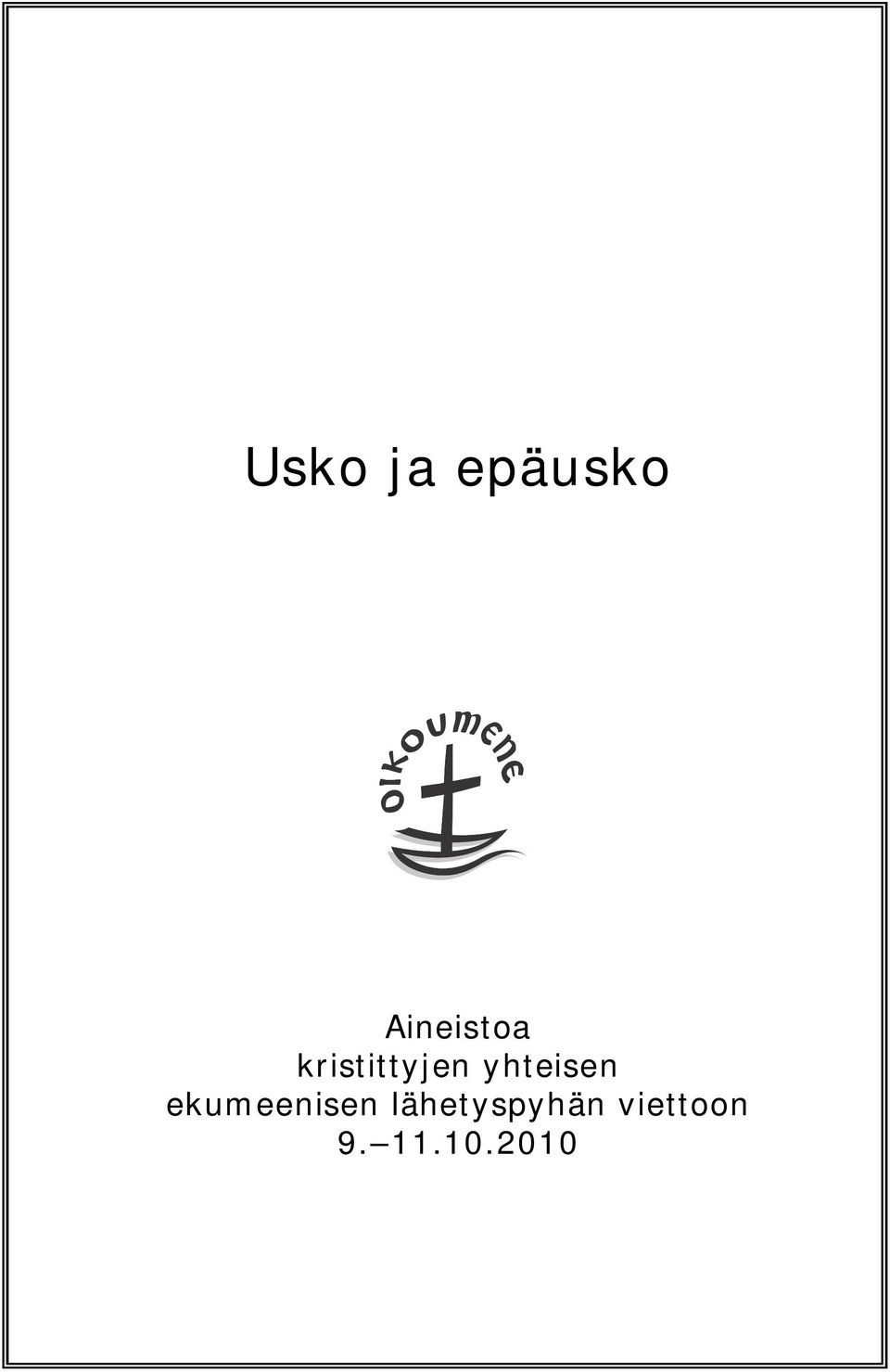 yhteisen ekumeenisen