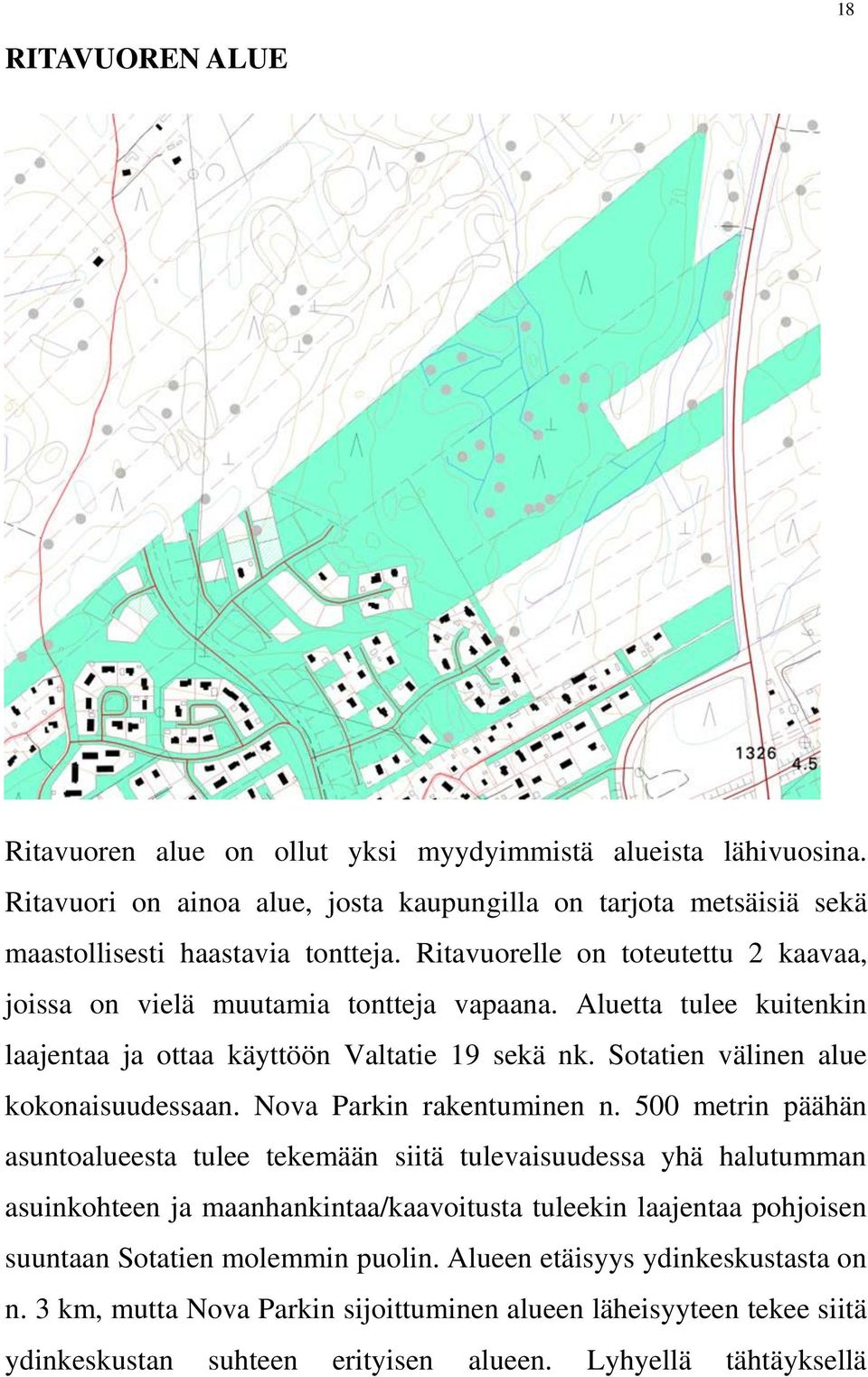 Nova Parkin rakentuminen n.