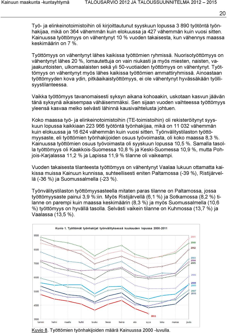 Nuorisotyöttömyys on vähentynyt lähes 20 %, lomautettuja on vain niukasti ja myös miesten, naisten, vajaakuntoisten, ulkomaalaisten sekä yli 50-vuotiaiden työttömyys on vähentynyt.