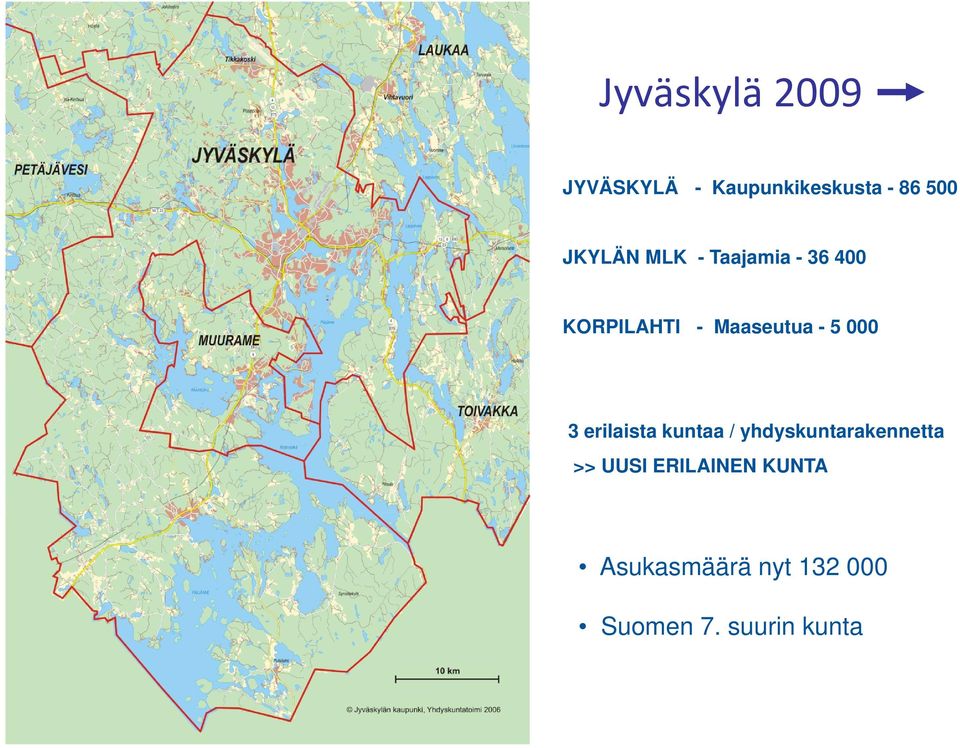 5 000 3 erilaista kuntaa / yhdyskuntarakennetta >> UUSI