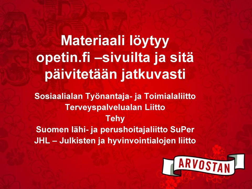 Työnantaja- ja Toimialaliitto Terveyspalvelualan Liitto