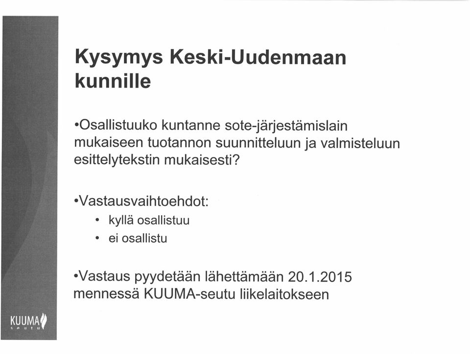 esittelytekstin mukaisesti?