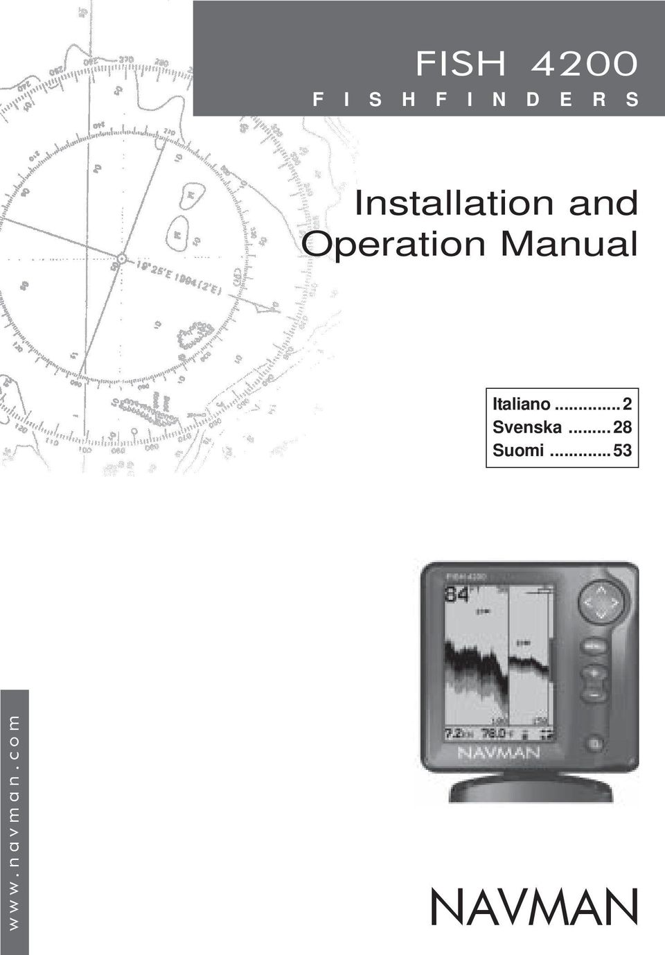 Manual Italiano...2 Svenska.