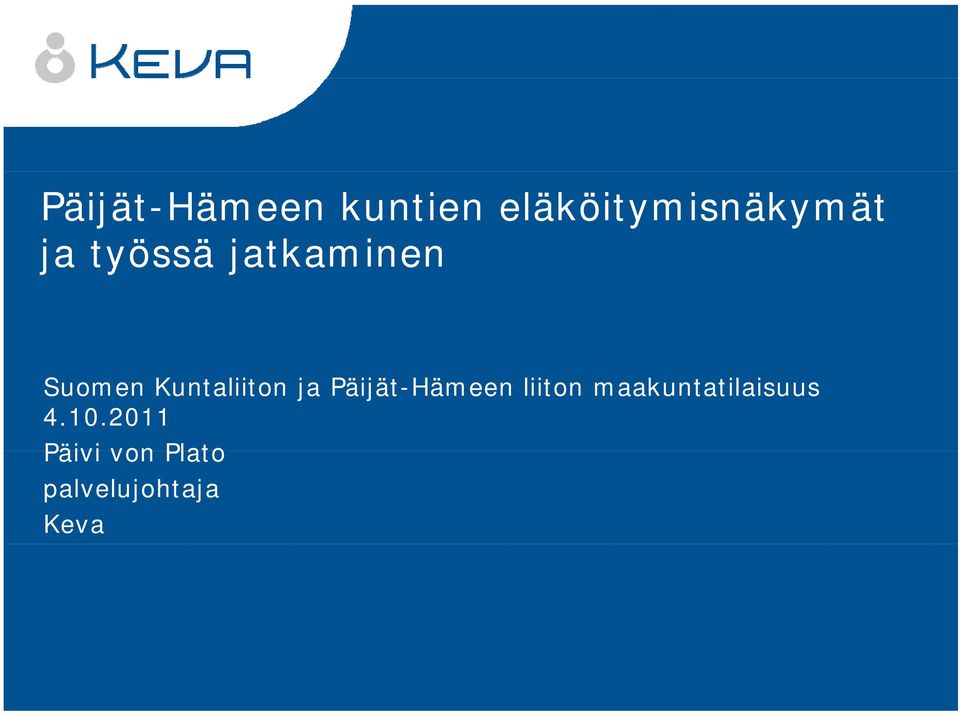 Suomen Kuntaliiton ja Päijät-Hämeen