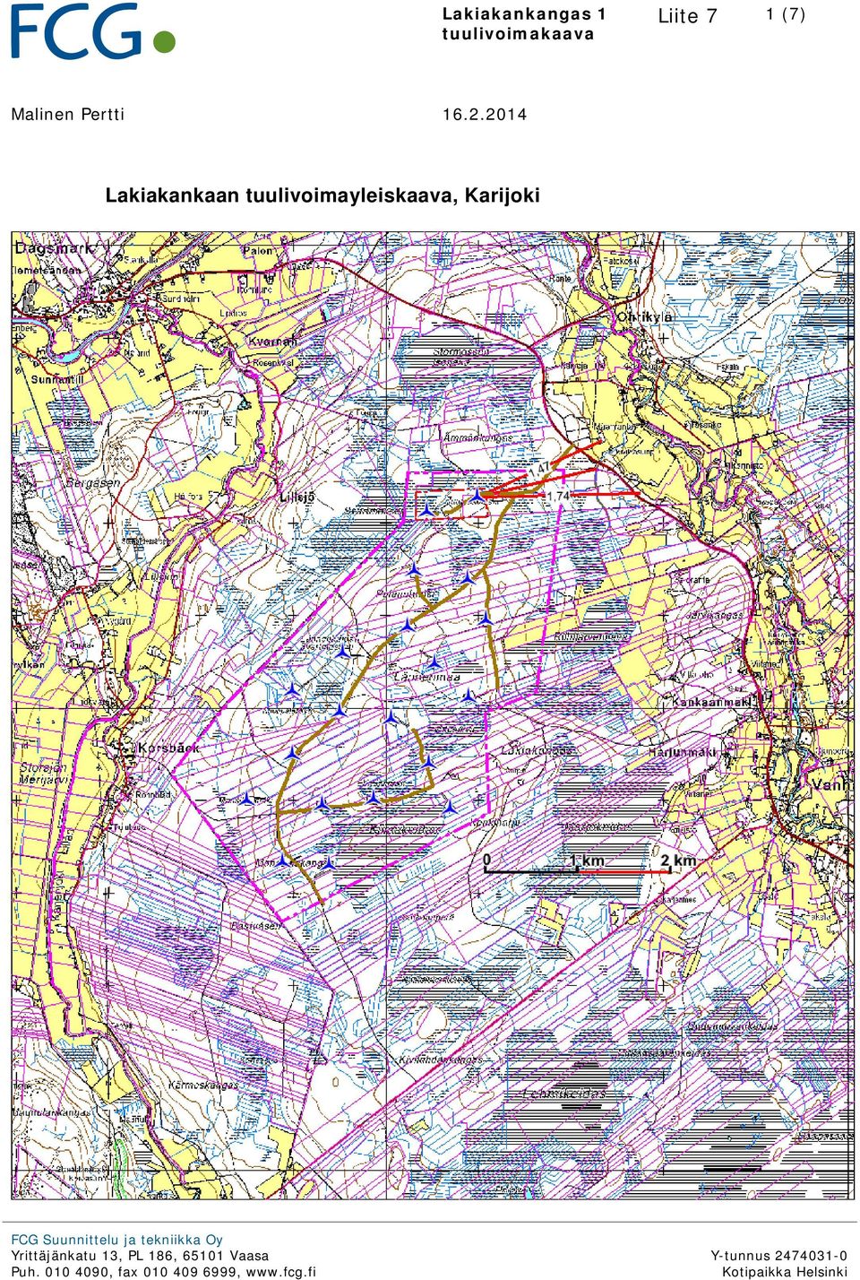 Suunnittelu ja tekniikka Oy Yrittäjänkatu 13, PL 186, 65101