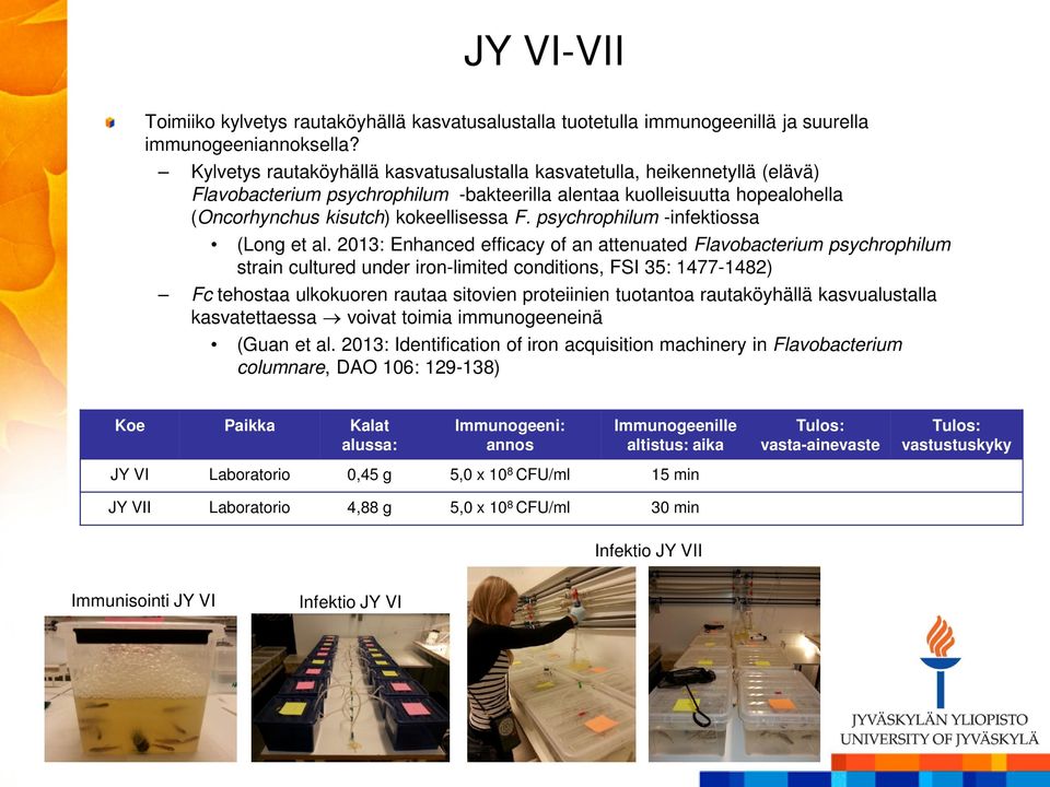 psychrophilum -infektiossa (Long et al.