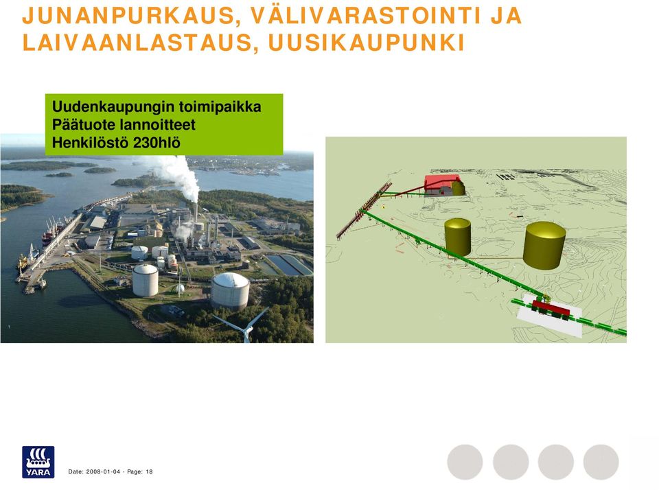 Uudenkaupungin toimipaikka Päätuote