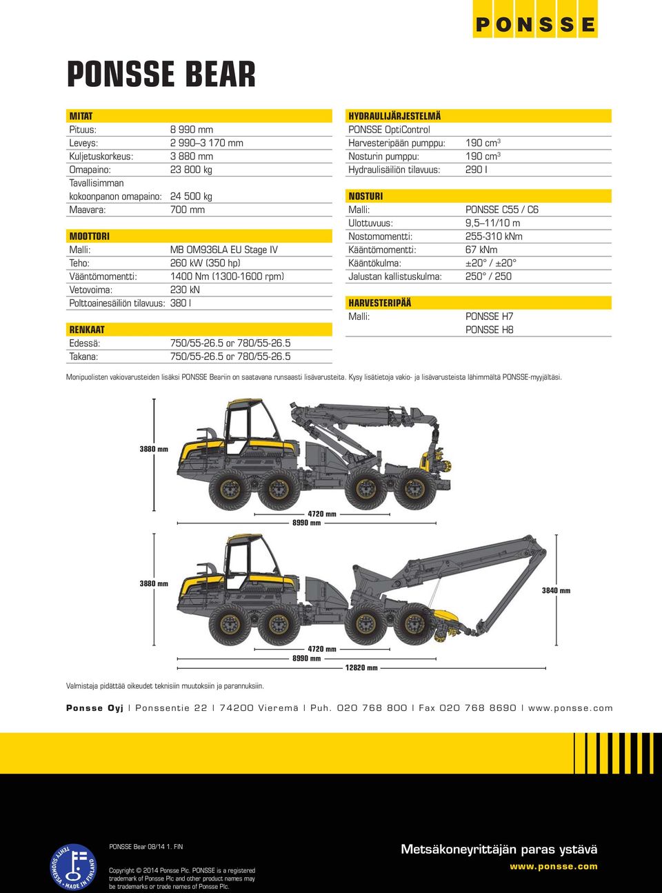 5 Takana: 750/55-26.5 or 780/55-26.