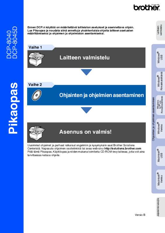 Löydät kysymyksiisi vastaukset käyttöoppaasta ( tiedot, ohjearvot,