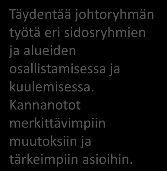 Kunnat Sote-uudistus kuntien ohjauksessa Lapin Soten poliittinen ohry Kuntien edustajat. Uudistuksen arvot ja periaatteet, tavoitteiden asettaminen.