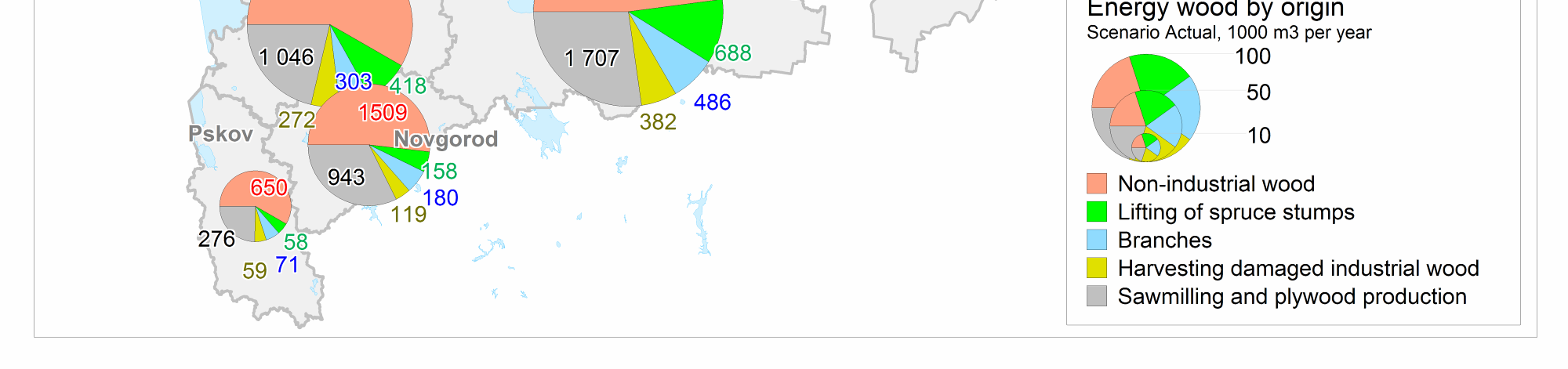 m 3 Sahoilta ja vaneritehtailta 9,1 milj.