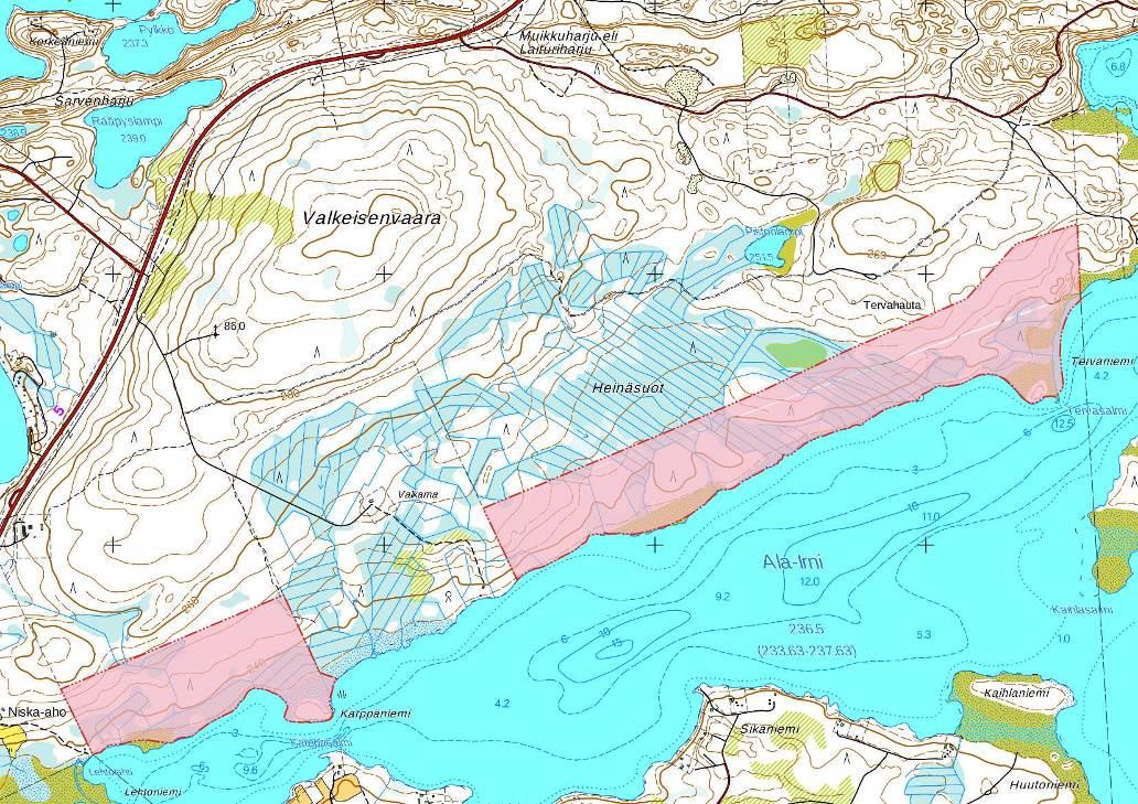 OSALLISTUMIS- JA ARVIOINTISUUNNITELMA SUUNNITELMAN NIMI JA SUUNNITTELUALUE ALA-IRNIN RANTA-ASEMAKAAVA TAIVALKOSKEN KUNTA POLON kiinteistö 832-401-141-22 SUUNNITTELUTEHTÄVÄN MÄÄRITTELY JA TAVOITTEET