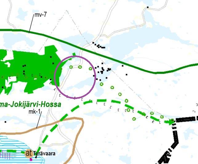 Ote 2. vaihemaakuntakaavan ehdotusaineistosta Alueella ei ole osayleiskaavaa eikä sellainen ole kunnan suunnitelmissakaan. VAIKUTUSALUE Kaavan välitön vaikutusalue on varsinainen kaava-alue.