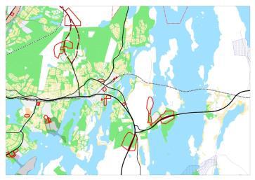 Vaajakoski ja Jyskä Kaavoitusohjelmassa Sulunperän teollisuusalueen laajennus ja 9-tien pohjoispuolella Kanavuori Ruokosaaren teollisuusalue. Kaupungin maanomistusta lisätään.