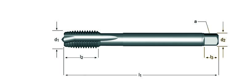 E785 MF Konekierretapit, lastua työntävä kärki E785 1.1 1.2 1.3 1.4 1.5 3.1 3.2 3.3 3.4 6.1 6.3 7.1 7.2 7.3 7.4 8.1 E785 E785 M6 - M20 l 1 l 2 d 2 l 3 P Ø a E785 MF mm mm mm mm mm mm z 6 0.75 80 19 4.