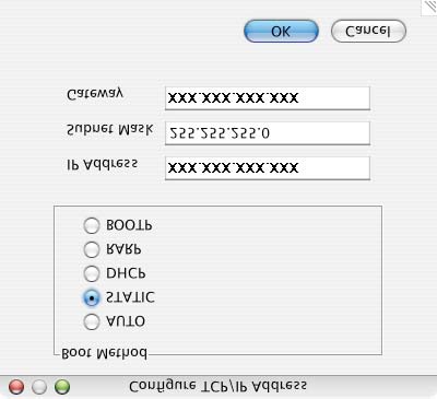 Verkkokäyttäjät 2 BRAdmin Light -apuohjelma (Mac OS X) BRAdmin Light -apuohjelman avulla voidaan määrittää verkkoon kytkettyjen Brother-laitteiden asetuksia.