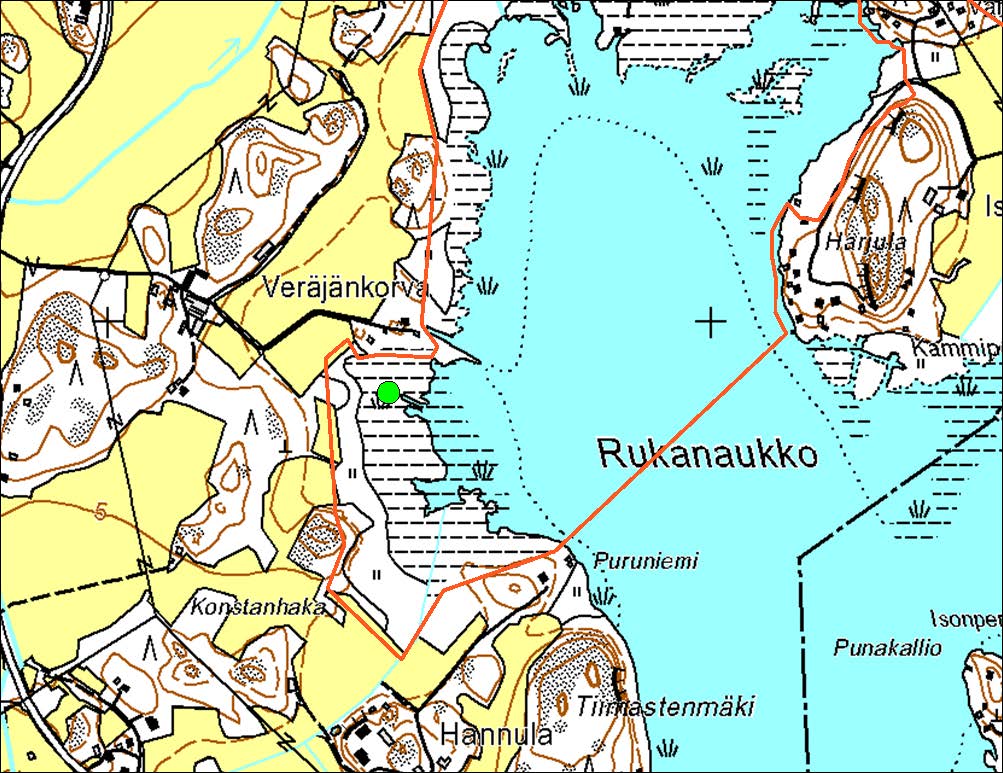 Isokoskelo (3 paria). Uhanalaisista tai silmälläpidettävistä vesilinnuista alueelta tavattiin laskennoissa ainoastaan isokoskelo.