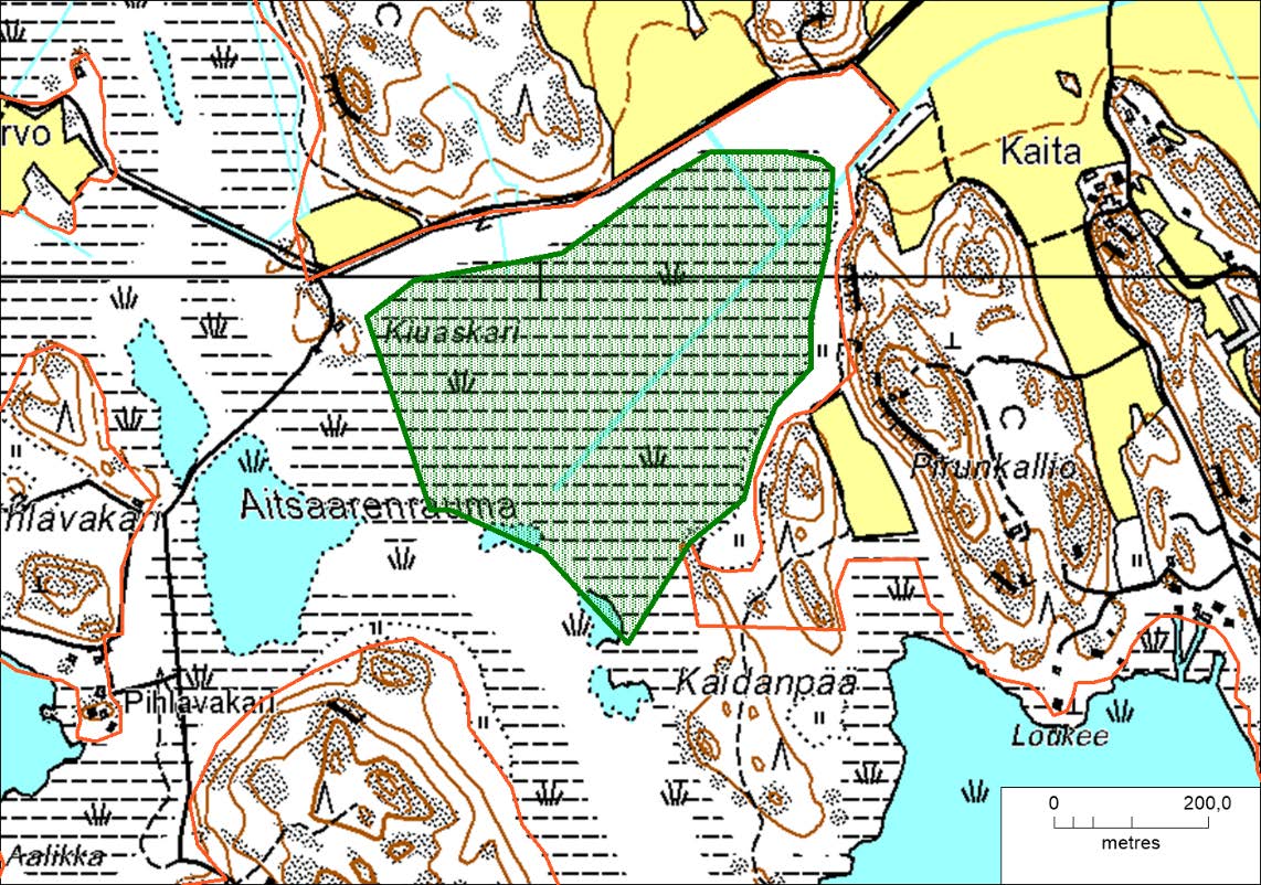 4.3 JÄRVIRUO ON HYÖTYKÄYTÖLLE KRIITTISET JA SOPIVAT ALUEET Mahdollista järviruo on keruuta tai mittavia, kunnostustoimenpiteitä ei tulisi toteuttaa niillä linnustoltaan herkillä alueille, joille ei