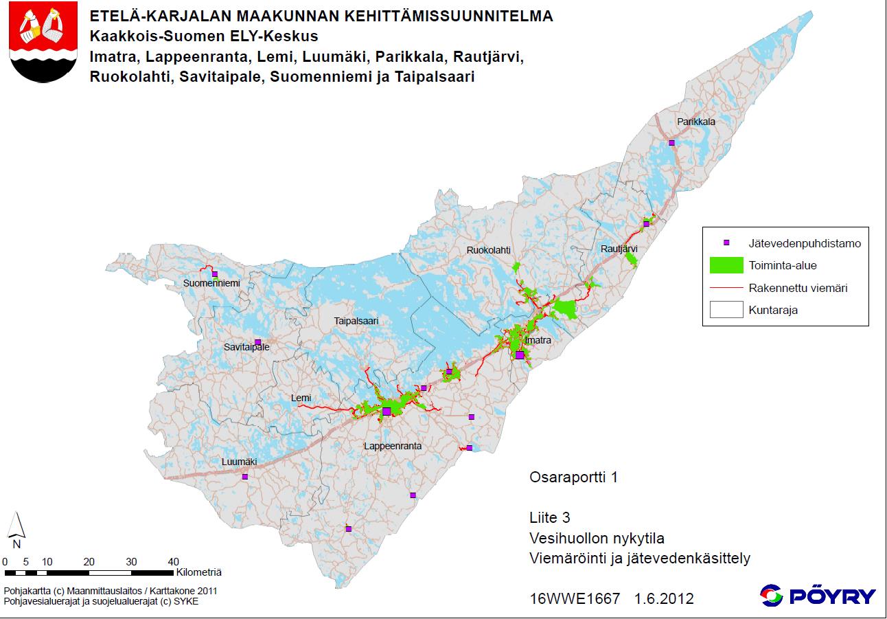 Toikansuo Hyväristönmäki (Rakkolanjoki yläosa) - typenpoisto ja desinfiointi, fosforinpoisto tehostuu Rautjärvi (Hiitolanjoki-Kokkolanjoki) - 2019 Oravaharju?