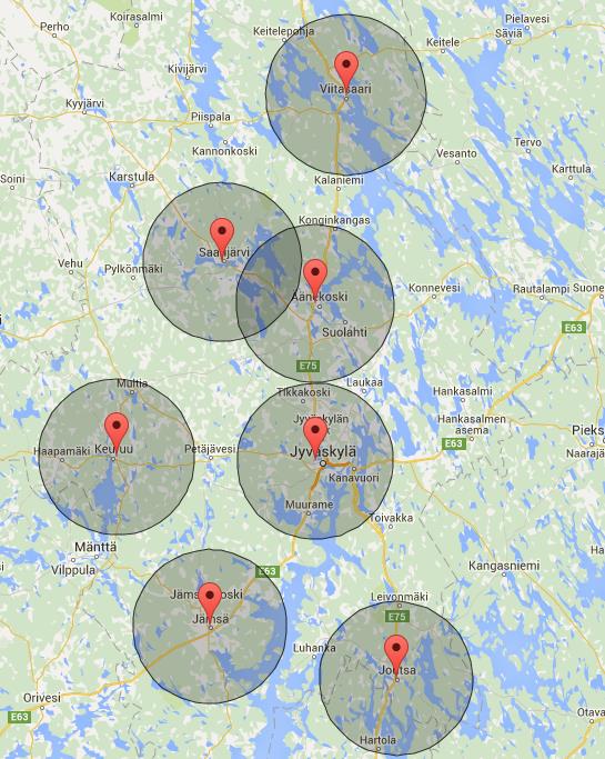 Simulointi - työikäiset Nykytila / saavutettavuus 90,6%