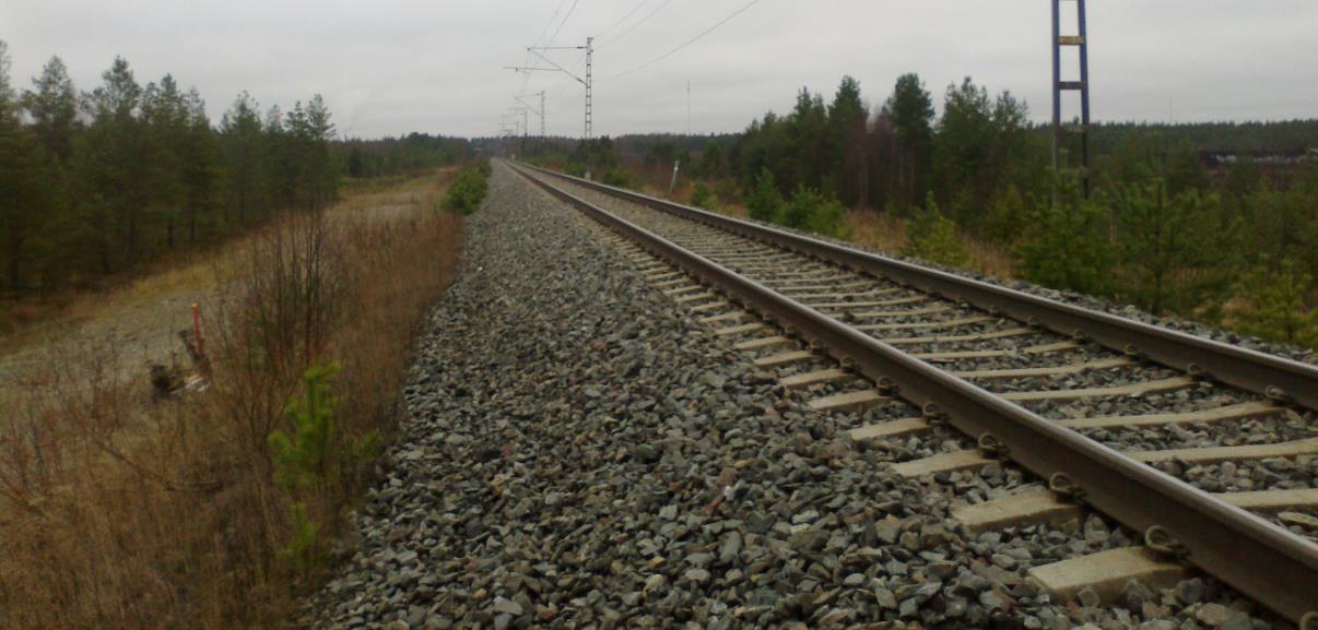 108 Kilometrin 320 putket, joita on yhteensä 8 kappaletta (Pehmeikkö 90): Kohteessa on rakennettu ratapenger suolle turpeen päälle.