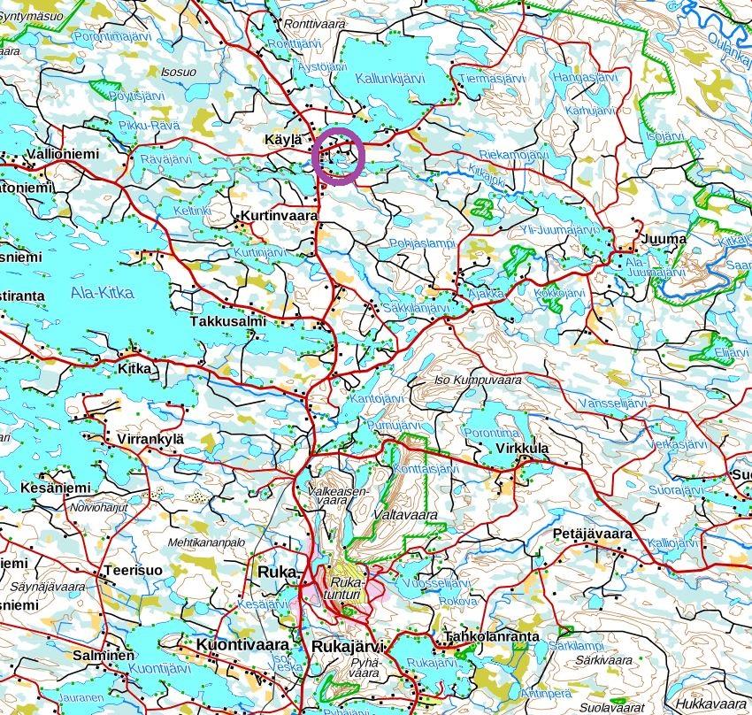 KITKANMUTKAN RANTA-ASEMAKAAVA 35 ************************** OSALLISTUMIS- JA ARVIOINTISUUNNITELMA SUUNNITELMAN NIMI JA SUUNNITTELUALUE KITKANMUTKAN RANTA-ASEMAKAAVA KUUSAMON KAUPUNKI JÄRVENRANTA