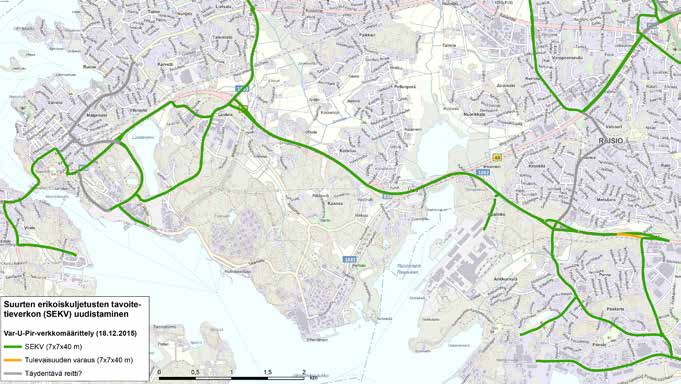 5.2.2. Liikenneturvallisuus E18 Turun kehätiellä Kuparivuoren ja Juhaninkujan välillä tapahtui vuosina 2010 2014 poliisin tietojen mukaan yhteensä 17 henkilövahinkoon johtanutta onnettomuutta (hvjo),