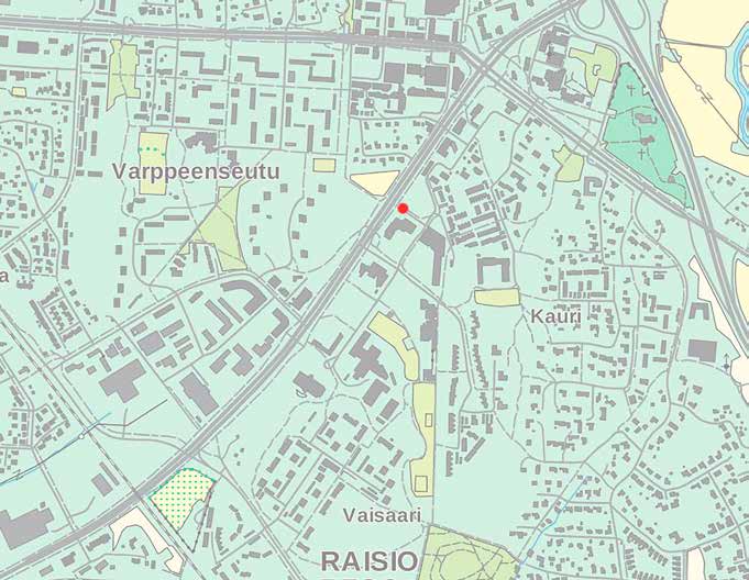 Ilmanlaatumittauksia tehdään Turun seudulla usealla mittausasemalla. Raisiossa ja Naantalissa mita- taan yhteensä kolmella mittausasemalla (kuva 53).