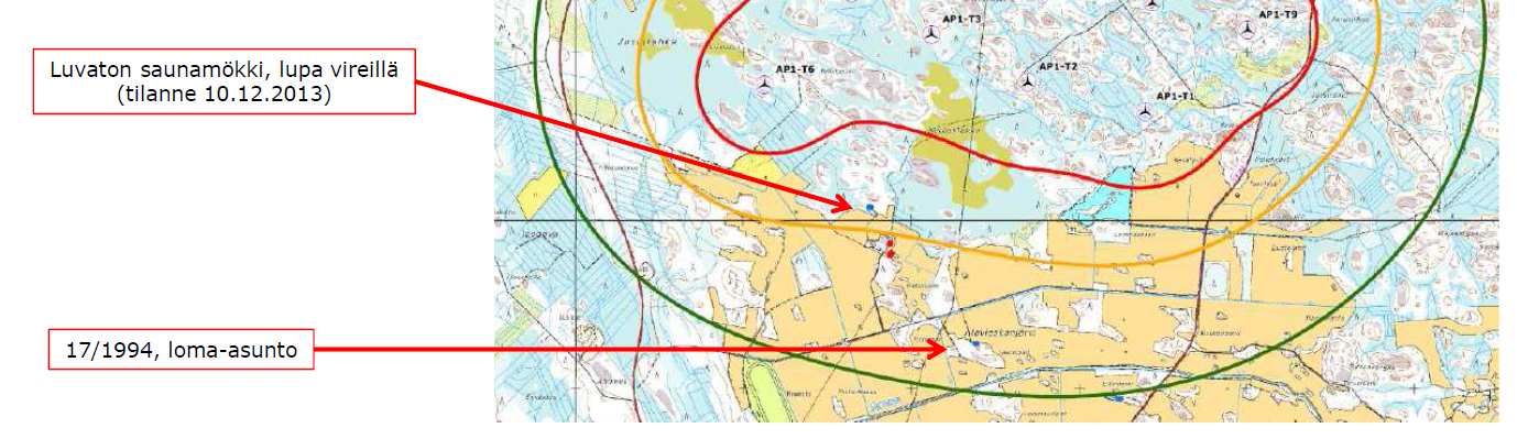 5 (6) 5.7 KTS 5.4. Luontoon, linnustoon, arkeologiaan yms. liittyvät selvitykset ovat ohjanneet yleiskaavalla ohjattavan tuulivoimapuiston suunnittelua.