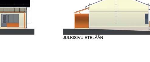 A-TALO Julkisivu pohjoiseen Julkisivu etelään Julkisivu länteen Julkisivu itään B-TALO Julkisivu