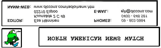 CHCM Marystown NF 740 email 5vko v/s Program Director WCCO Minneapolis MN 830 ko 4vko v/s WWL New Orleans LA 870 ko es 4vko v/s Chief CHTN Charlottetown PEI 720 email 4vko ja ki 3kk v/s Promotions