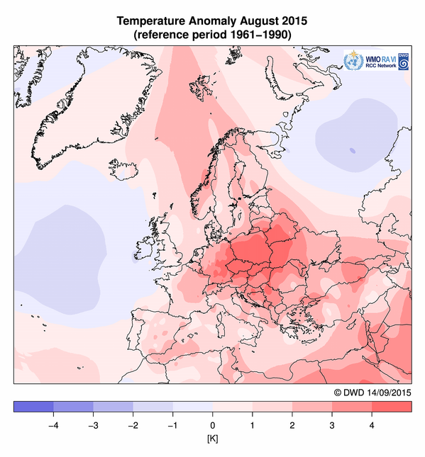 European heat waves