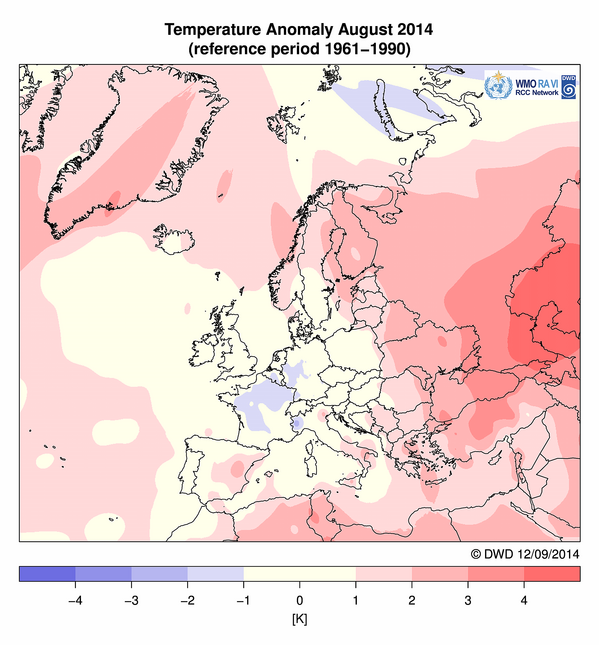 European heat waves