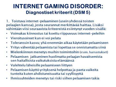 Haitallisen Internetin käytön