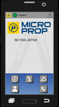 Ohjekirja 5.1 Engcon DC2:n android-sovelluksen käyttö 2 1 3 4 5 1. Tietoa järjestelmästä 2. Vaihda käyttäjä (USER 1-3, SHEAR) 3. Kalibroi hallintavipu 4. Työlaiteohjelma 5. Etätuki 5.1.1 Tietoa järjestelmästä Käytä tätä tietoa vianetsintään, esim.