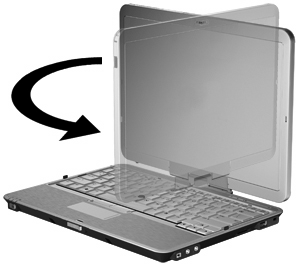 Kannettavan tietokoneen tila Jos haluat siirtää tietokoneen taulutietokonetilasta kannettavan tietokoneen tilaan, toimi seuraavasti: 1.