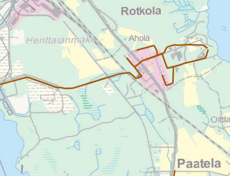 5 KUVA 1. Ote tienumerokartasta. Lähde: liikennevirasto.. Suunnittelualue kuuluu vesihuoltoverkoston toiminta-alueeseen, josta vastaa Äänekosken kaupungin omistama Äänekosken Energia Oy.