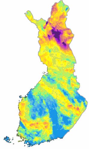 Geokemialliset aineistot Kromi Alueellinen moreenin geokemiallinen mg/kg kartoitus 1 näyte / 4 km 2, 82062 näytettä Moreenin hienoaines, Ø < 0,06 mm