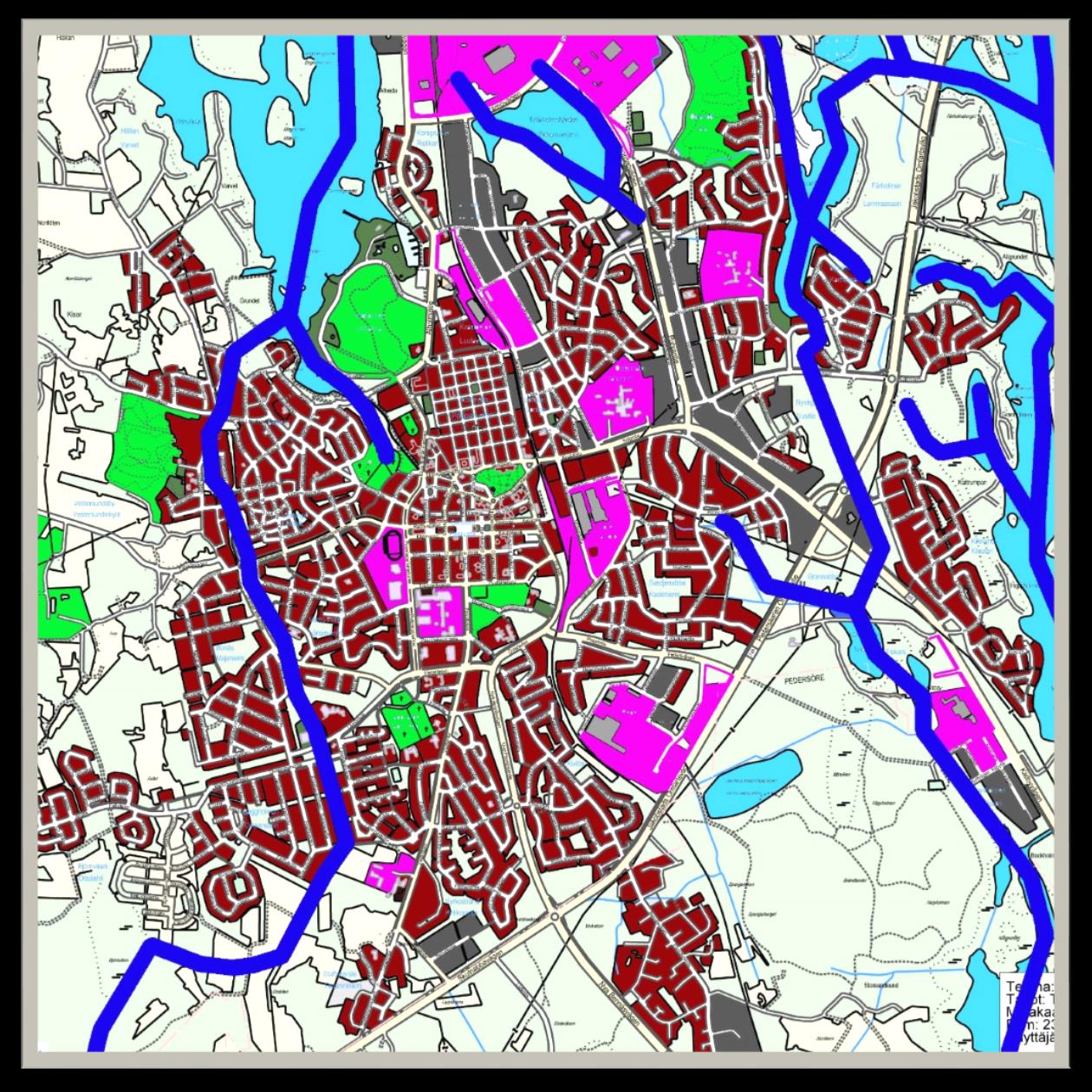 85, KV 2016-11-07 19:00 / :s bilaga: Liite 85 C/kv 7.11.2016 PYÖRÄILYREITIT MEREN JA LUODONJÄRVEN POUKAMAT, MEREEN LASKEVAT VALTAOJAT YNNÄ MUU VESISTÖ MUODOSTAVAT KUITENKIN LUONNOLLISIA KULKUESTEITÄ.