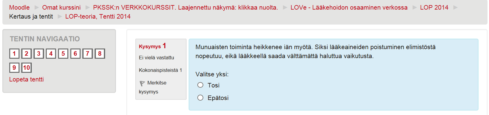 11 jos haluat miettiä vastaustasi johonkin kysymykseen ennen lopullista vastaustasi, voit merkitä kysymyksen lipulla > klikkaa lippua -> se muuttuu punaiseksi, löydät kysymyksen helposti ja voit