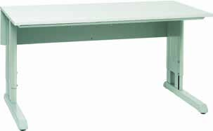 Concept-työpisteen suunnittelu Valitse pöydän runko ja korkeuden säätötapa: perustyöpöytä, käsikampi tai moottoripöytä. Valitse runkoon sopiva taso: laminaatti tai ESD-taso.