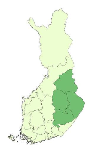 The forestry sector s share of employment in Finnish regions The forestry s share of employment of all sectors of employment was on average 1.1% in 2002.