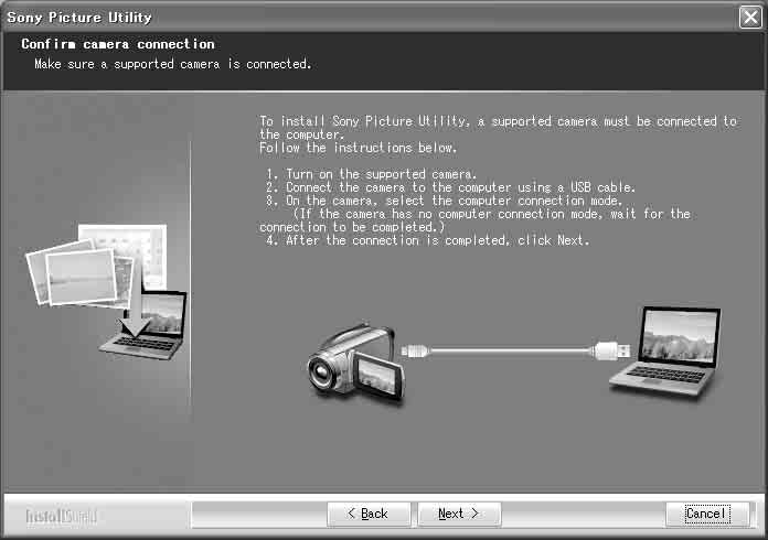 1 Napsauta [Start] ja napsauta sitten [My Computer]. (Jos käyttöjärjestelmä on Windows 2000, kaksoisnapsauta [My Computer].) 2 Kaksoisnapsauta [SONYPICTUTIL (E:)] (CD-ROM) (levyasema).