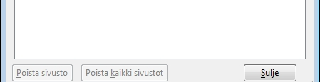 Ponnahdusikkunoiden salliminen Ponnahdusikkunoiden salliminen Mozilla Firefoxissa 1. Valitse selaimen ylävalikosta Työkalut Asetukset 2. Valitse Sisältö-välilehti 3.