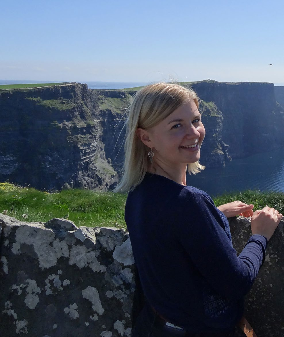 20 Rakkaus vei Irlantiin Kesällä 2014 Marja Kangas, 26, lähti vierailemaan ystävänsä luona Galwayssa Irlannin länsirannikolla.