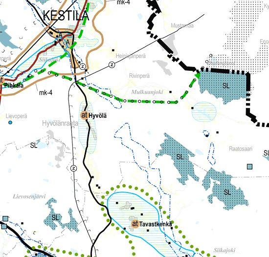 5.2. Kaavoitustilanne Maakuntakaavoitus Kaava-alueella on voimassa Pohjois-Pohjanmaan maakuntakaava (vahvistettu 17.2.2005, lainvoimainen 25.