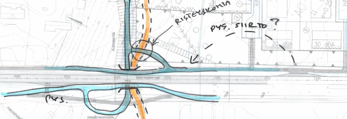 LIIKENTEEN YLEISSUUNNITELMA 16 Kuva 18. Luonnos 30.9.2014 Kuva 19.