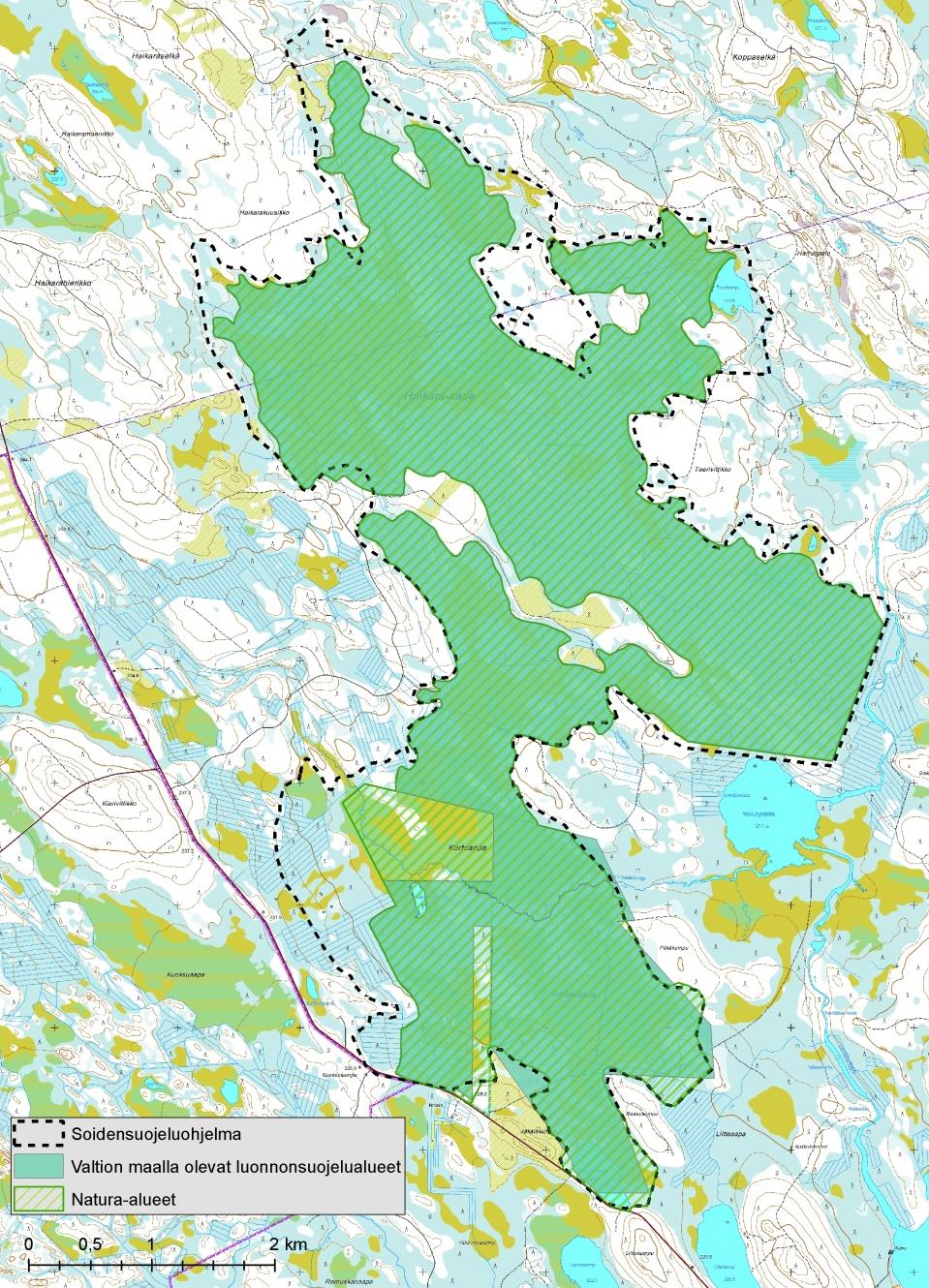 11 Kuva 4-1 Haikara-aapa Vitsikkoaavan Natura-alue,