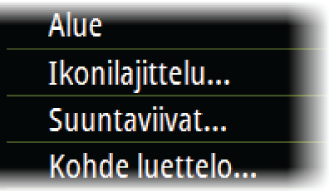 Kadonnut AIS-kohde. Jos järjestelmä ei saa kohteesta signaaleja tietyn ajan kuluessa, kohde määritetään kadonneeksi.